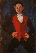 Chaim Soutine Portrait of a Boy oil painting artist